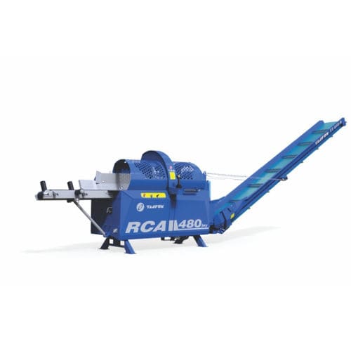Комбинированная пила/дровокол с бензопилой - RCA 480 JOY - Tajfun Planina d.o.o. - с ленточным конвейером