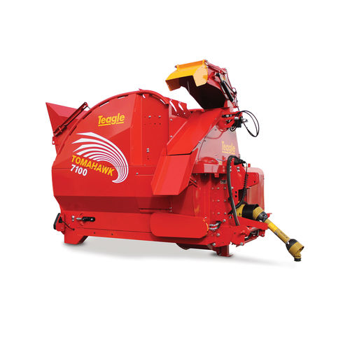 Прицепной выдуватель соломы - Tomahawk 7100 - TEAGLE MACHINERY Ltd. - навесной / для рулонных кип / для квадратных тюков