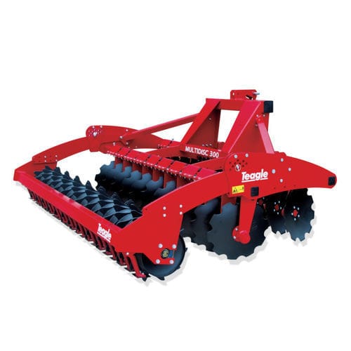 Установленный дисковый культиватор - MULTIDISC Series - TEAGLE MACHINERY Ltd. - 3 секции / с полевым катком