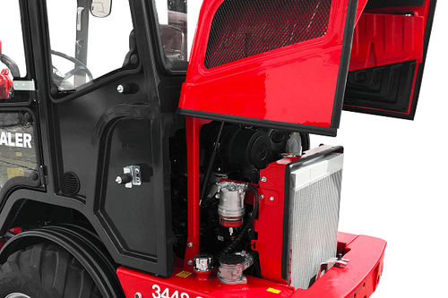 Колесный погрузчик - 3448T - Thaler GmbH & Co. KG - с кабиной / шарнирный / телескопический