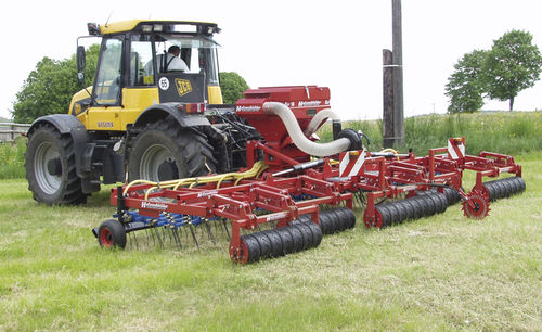 Зубчатая борона - Vertikator - Thomas Hatzenbichler Agro-Technik GmbH - с полевым катком / с сеялкой
