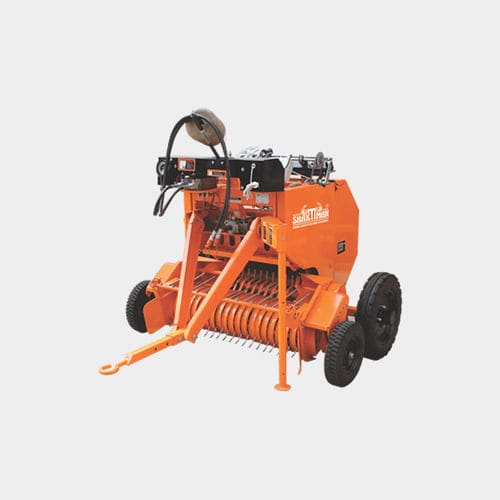 Пресс для круглых кип - SRB – 60 - Tirth Agro Technology Pvt. Ltd. - с фиксированной камерой / небольшого размера
