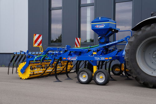 Навесной культиватор - TGA250 – TGA300 series - Treffler Maschinenbau GmbH & Co. KG - с полевым катком / сцепка на три точки / с жесткими зубьями