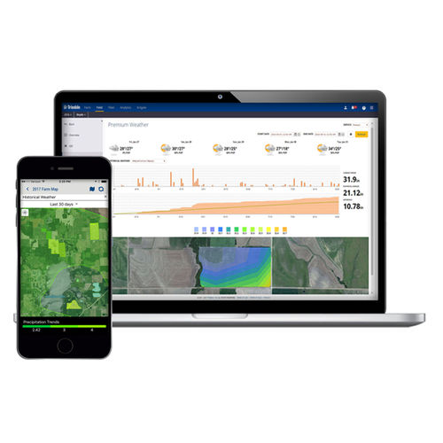 Программное обеспечение для анализа метеорологических данных - Ag Premium - Trimble Agriculture - сельскохозяйственное / для точного земледелия