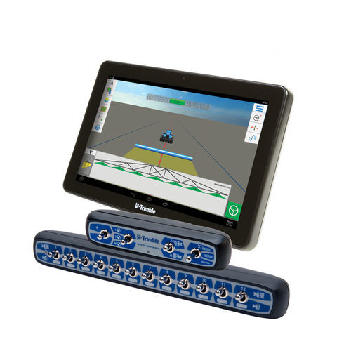 Система контроля затраты в полеводстве -  Field-IQ™ - Trimble Agriculture - для наблюдения за семенами / ISOBUS / высота рампы