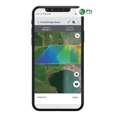 Мобильное приложение для картографии - WM-Survey II&trade; - Trimble Agriculture - для навигации / для измерений / сельскохозяйственное