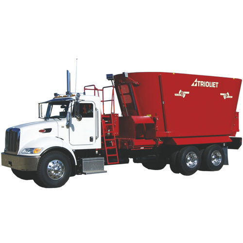 Вертикальный винтовой смеситель - TruckMount - Trioliet B.V. - на грузовике / с фронтальной разгрузкой / с боковой разгрузкой