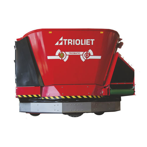 Робот для кормежки на рейке - Triomatic WP 2 300 - Trioliet B.V. - для крупного рогатого скота / с бункером / программируемый