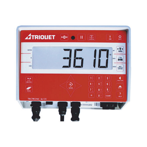 Встроенный индикатор веса - Triotronic 3610V - Trioliet B.V. - цифровой / герметичный
