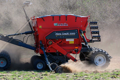 Механическая линейная сеялка - NOVA COMBI series - TUME-AGRI Oy - прицепная / с системой подачи удобрений