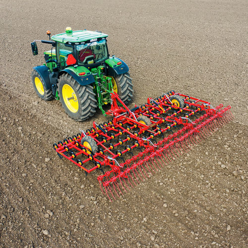 Зубчатая борона - NZ 500-600 - VÄDERSTAD GmbH - с полевым катком / складная
