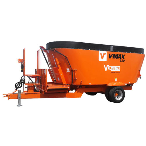 Вертикальный винтовой смеситель - V-MAX series - Valmetal - прицепной / с боковой разгрузкой / с фронтальной разгрузкой