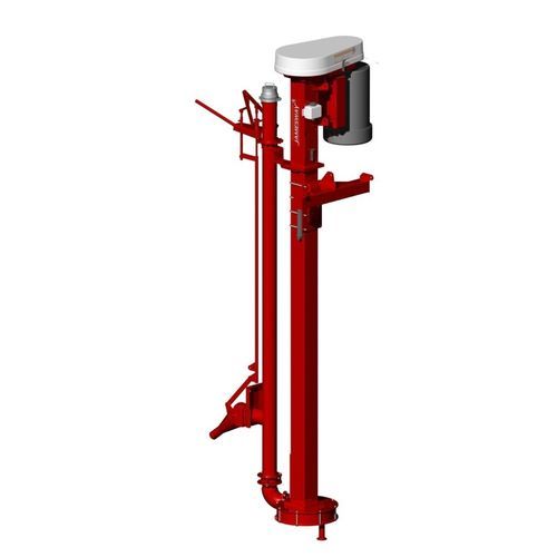 Электрический насос - Valmetal - шламовый / с ротором / вертикальный