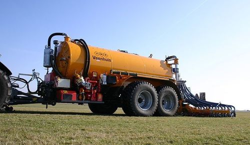 Тандемный разбрасыватель навоза - PREMIUM LINE Series - Veenhuis Machines BV - прицепной / вакуумный