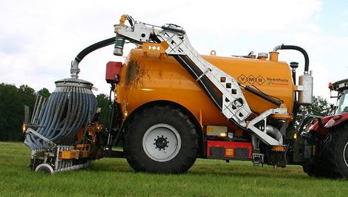 Одноосный разбрасыватель навоза - PREMIUM LINE - Veenhuis Machines BV - прицепной / вакуумный