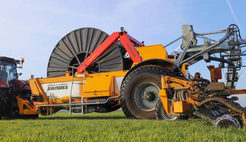 Катушка для шланга навоза с гидравлическим приводом - Rotomax  - Veenhuis Machines BV - с насосной системой