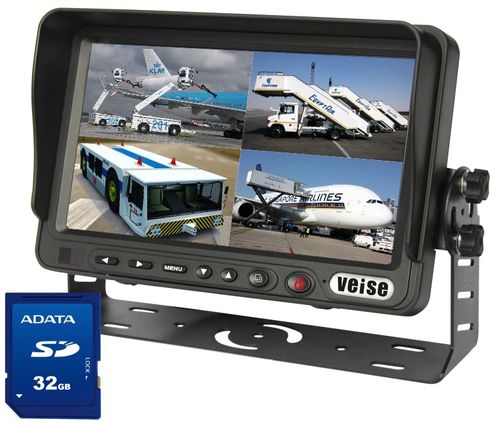 Мобильный монитор - SP-737DVR - Veise (Guangzhou) Electronics Co., Ltd. - LCD / для видеонаблюдения