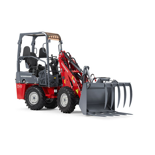 Колесный погрузчик - 1140 Basic Line - Weidemann - компактный / с кабиной