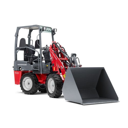 Колесный погрузчик - 1140 - Weidemann - компактный / с кабиной