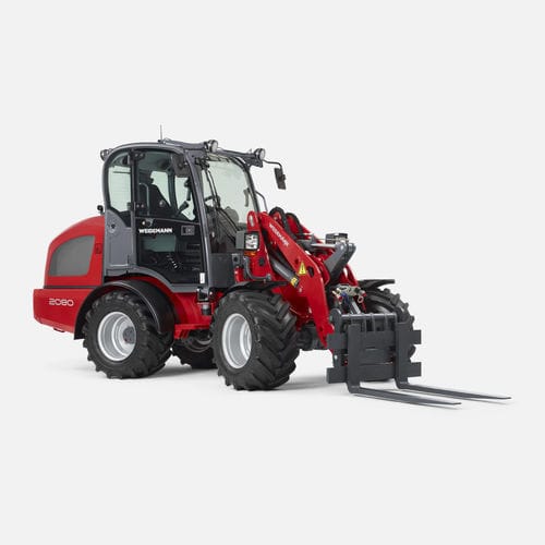 Колесный погрузчик - 2080 - Weidemann - компактный / с кабиной
