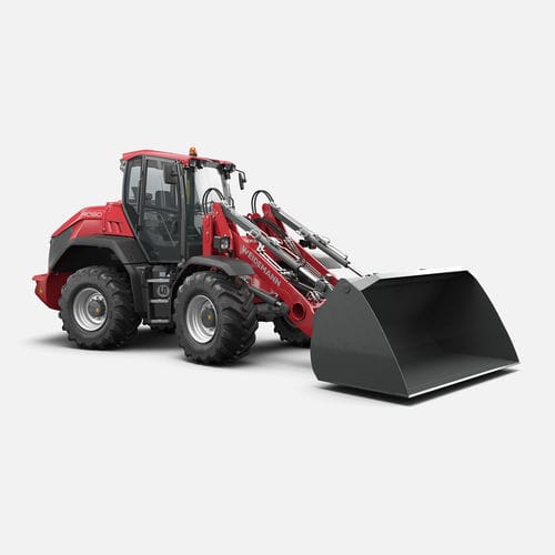 Колесный погрузчик - 9080 - Weidemann - с кабиной