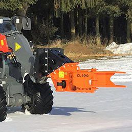 Бревнозахват для лесохозяйственных работ - WOODCRACKER CL190 - Westtech Maschinenbau GmbH - для погрузчика / с сучкорезной машиной