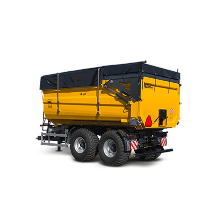 Прицеп-самосвал - PRC-2HP/W14 - WIELTON S.A. - опрокидной / двухосный / сельскохозяйственный