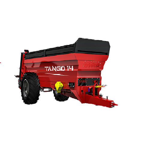 Прицепной разбрасыватель навоза - TANGO / SIERRA - METALTECH - с вертикальными щетками / одноосный / компост