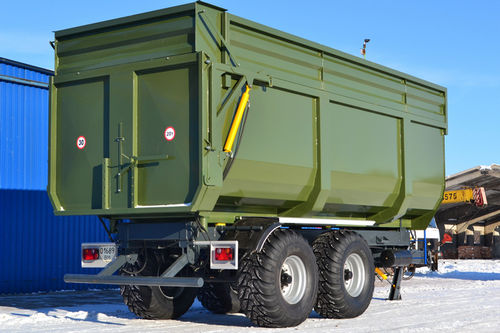 Опрокидной прицеп - TSP-26 - Zavod Kobzarenka Ltd. - двухосный / сельскохозяйственный / 20 T...40 T