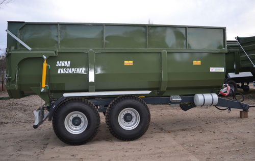 Опрокидной прицеп - TSP-14 - Zavod Kobzarenka Ltd. - двухосный / сельскохозяйственный / 10 T ... 20 T