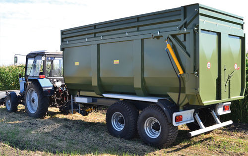 Опрокидной прицеп - TSP-16 - Zavod Kobzarenka Ltd. - двухосный / сельскохозяйственный / 10 T ... 20 T