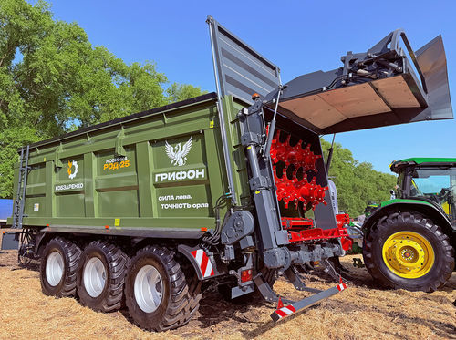Органический разбрасыватель удобрений - ROD-25 GRIFFON - Zavod Kobzarenka Ltd. - для установки на трактор / жидкий / твердый