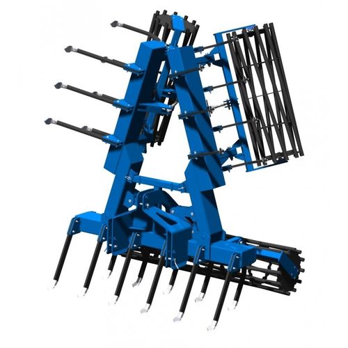 Навесной культиватор - ZINGER Mechanisatie BV - ZIBO Holland - с полевым катком / сцепка на три точки / с жесткими зубьями