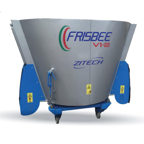 Вертикальный винтовой смеситель - FRISBEE - ZITECH SRL - навесной / с боковой разгрузкой / простой винт