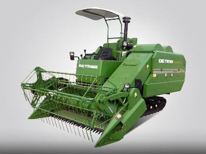 Традиционный зерноуборочный комбайн - 4LZ-2.5Q - Zoomlion Heavy Machinery Co., Ltd. - с 2 барабанами / для риса