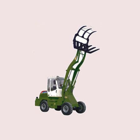 Погрузчик с кабиной - ZLG12 - Zoomlion Heavy Machinery Co., Ltd. - компактный / шарнирный