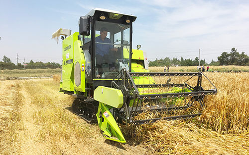 Традиционный зерноуборочный комбайн - 4LZT-5.0QC - Zoomlion Heavy Machinery Co., Ltd. - с 2 барабанами / для риса