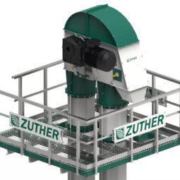 Вертикальный ковшовой элеватор - Zuther GmbH