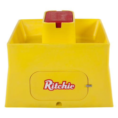 Водопойный желоб для крупного рогатого скота - 18110 - Ritchie Industries - с лотком / из пластика / напольное крепление