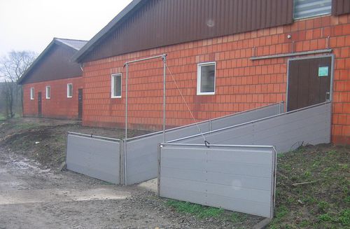 Загрузочная платформа для свиней - A. Krebeck GmbH Stalleinrichtungen und Apparatebau - стационарная