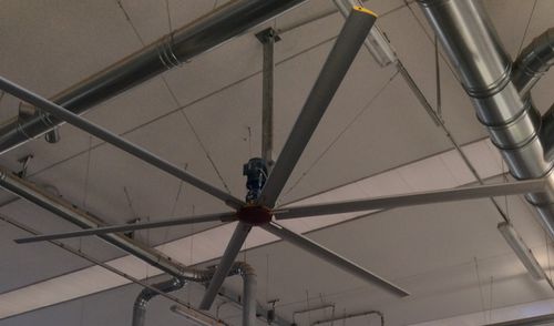 Вентилятор для сельскохозяйственных зданий - HVLS  - ARIENTI PAOLO & C. s.a.s. - для циркуляции воздуха / потолочный