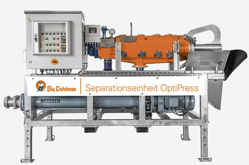 Мобильный фазовый сепаратор - OptiPress 400 & 780 - Big Dutchman - винтовой / с насосом