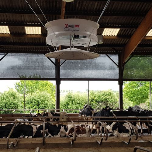Вентилятор для хлева - CYCLONE 360 - Bioret Agri - для циркуляции воздуха / потолочный