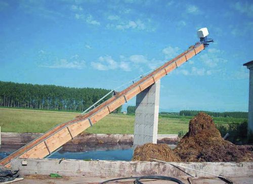 Конвейер для навозной жижи - Boumatic Robotics B.V. - цепной / наклонный