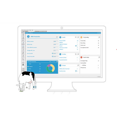 Программное обеспечение для управления - AfiFarm 5.5 - Afimilk - стада / молочная ферма / режим реального времени