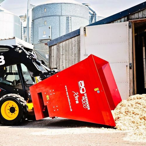 Ковш для подстилки - AG FS200 - AG Products - с дозатором