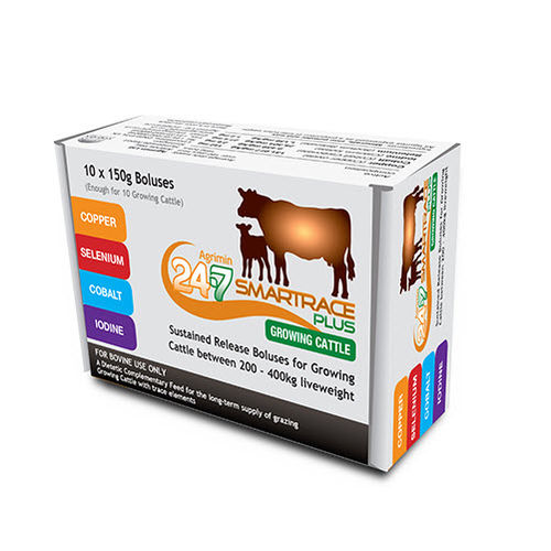Болюс питание - Smartrace® Plus - Agrimin Ltd. - для крупного рогатого скота / корректор недостаточности / органический