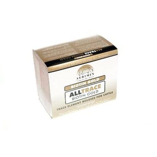 Болюс питание - All-Trace Biotin Gold - Agrimin Ltd. - для крупного рогатого скота / корректор недостаточности / с микроэлементами