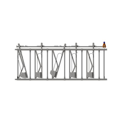 Кормовая решетка для телят - Reliability  - AGRITUBEL - стандартная / с трубчатой структурой / регулируемая