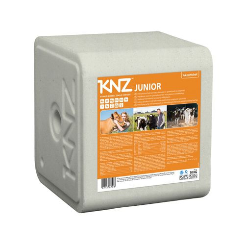 Лизунец для крупного рогатого скота - JUNIOR - Hengelo Salt Specialties B.V. (KNZ®) - для коз / с микроэлементами / с солью